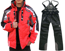 New Spiderco Spider Ski Suit Coat Waterproof Super Warm Mens Ski Pants