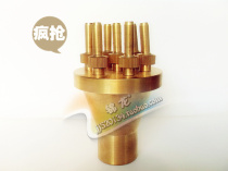 Copper nozzle 1 inch DN25 center straight up Fountain Nozzle collecting flow straight up water landscape garden fountain