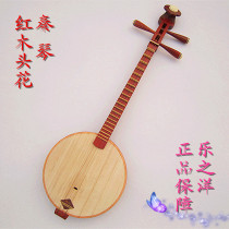 Lezhiyang high quality mahogany floral headdress Qin Qin gift box picks preparation string test performance piano