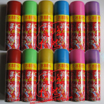 Hand spray ribbon spray bottle ribbon color strip environmental protection self-spray color flower festival supplies party dance arrangement to create atmosphere