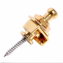 2pcs Guitar Strap Lock Metal Button Straplock Hold Tight Eas