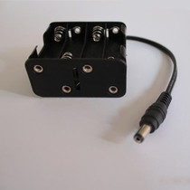 LED fluorescent blackboard battery box with 8 sections 5 battery DC Interface 12V output mobile power supply