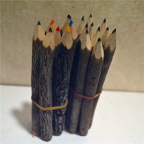 Shimaha Thai wood pencil handmade solid wood pencil color travel Wang gift decoration pencil Southeast Asian wind