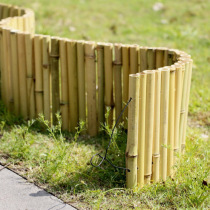 Bamboo fence bamboo fence bamboo fence garden decoration fence bamboo guardrail courtyard small fence flower pot Lianhang bamboo fence