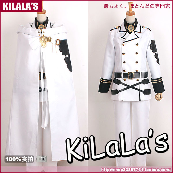 Seraph of The End//Owari No Seraph Hiiragi Kureto Uniform Cosplay Costume NN.96