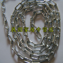 Galvanized iron chain iron chain iron chain lighting chain iron chain decorative chain 2mm-12mm unit price per meter