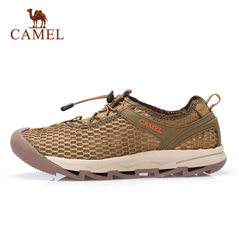 CAMEL outdoor men's traceable shoes with 43 yards of khaki color