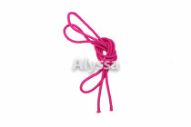 Alyssa Professional Rhythmic Gymnastics Rope Advanced hemp Monochrome-Pink