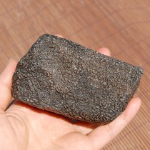 L=86MM natural Xinjiang Lop Nur wind Ling stone Oracle mud stone Wrinkled mud stone Gobi mud stone rough stone