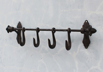 European aristocratic retro cast iron adhesive hook removable adhesive hook antique iron adhesive hook hanging hat sundries decorative adhesive hook