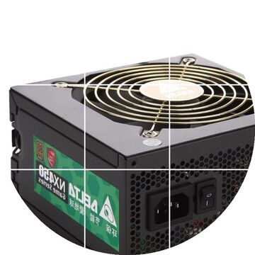 delta/台达 nx450电源 全电压 额定450w 12cm温控风扇 80plus铜牌