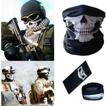  Motorcycle skull face towel CS CF magic head scarf Outdoor cycling sports ghost face towel bib mask scarf