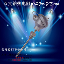 WZP2-230 WZP2-231 Double PT100 platinum thermal resistance sensor fixed thread thermocouple
