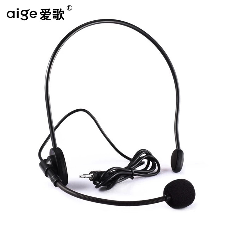 Head-mounted Microphone Amplifier Earphone Ego Amplifier Shouting Microphone with High Sensitivity