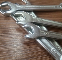 Matching wrench simple opening typing wrench 8-24 dull wrench dual-purpose wrench supporting tools