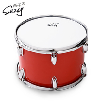 Xizi performance snare drum musical instrument 13 inch stainless steel performance snare drum adult snare drum factory direct sales