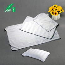 Full cotton pillow core set adult children pillow leather empty liner can fit buckwheat shell pure cotton single pillow belt zip