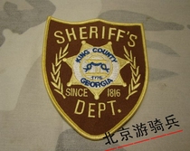 Chest Badge Embroidery Badge The Walking Dead Walking Dead Flesh Policing Officer Embroidered Badge Arm Badge Badge