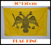 Ортодоксальный католический флаг Православный церковный баннер 90*150см № 4 Двойной голов Eagle Banner