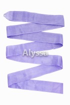Alyssa professional rhythmic gymnastics ribbon (light purple-monochrome) RA08-without stick