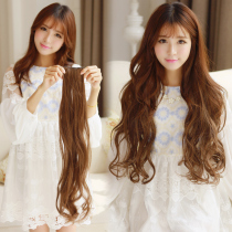 Product show hair non-reflective two clip curly hair film long curly hair micro roll wig simulation hair curly extension