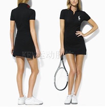 2021 new style girls golf dress womens summer casual short sleeve stand-up collar womens tennis skirt sports short skirt