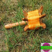 Weifang kite 24CM solid wood corbel belt 50-70 Rice line kite reels pear wood kite accessories