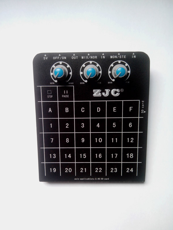 ZJC Sound Player. (Touch Edition) 2nd Generation, Special Performance! Video Demo is included.