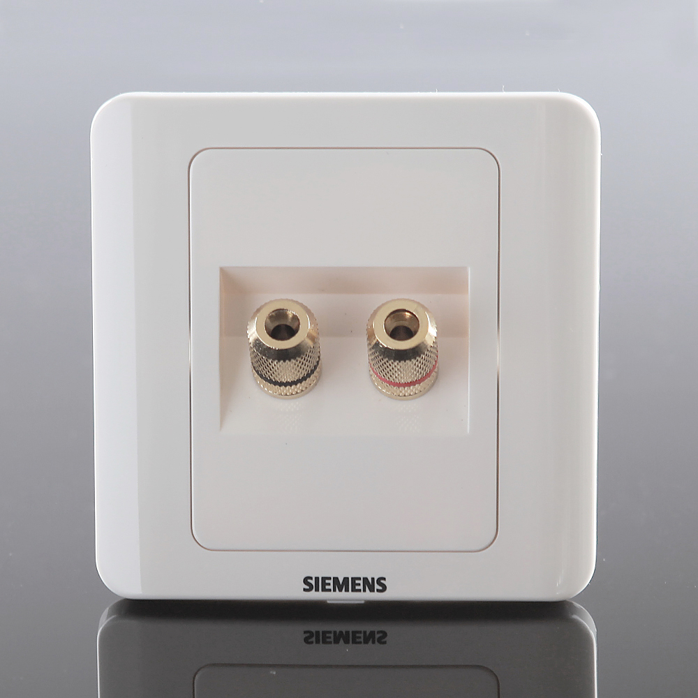 Siemens Switch Socket Siemens Switch Vision A Siemens Socket Switch with Two Audio Sockets