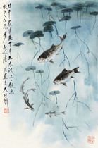 Art microspray Tang Yun pool fish 40x60 cm