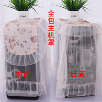 Customized computer host cover printer dust cloth set-top box cover towel square dance audio dust cover cloth