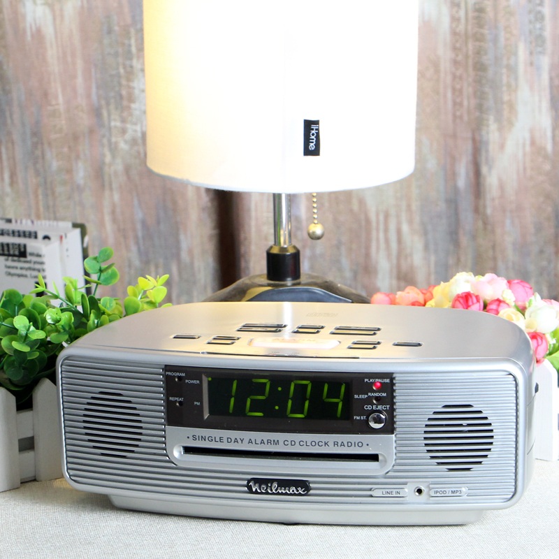 [$105.09] Weilwat clock-controlled CD radio machine head music alarm