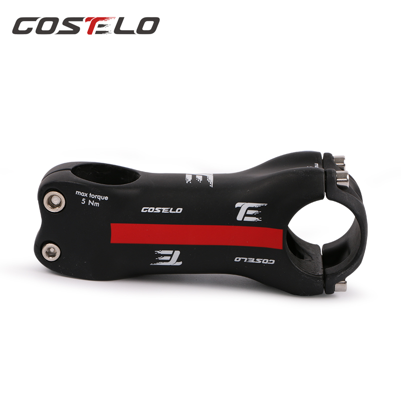COSTELO Casero Mountain Bike Carbon Fiber Handle Vertical Road Handle 31.8 Caliber Vertical Pipe