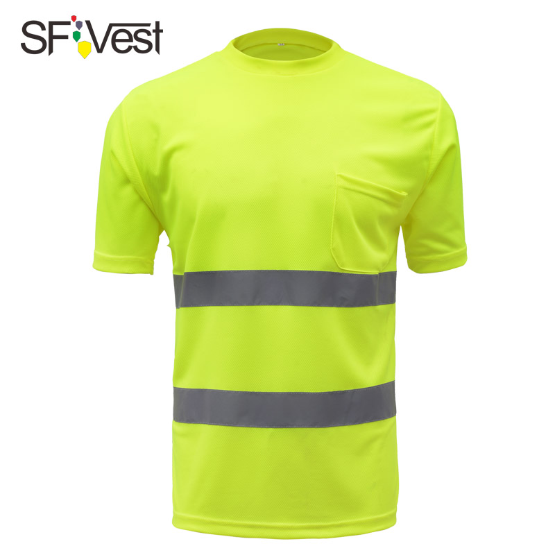 fluorescent running shirt