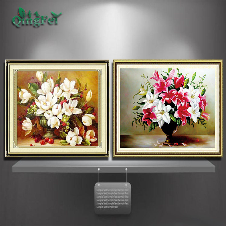油画百合花-油画百合花促销价格、油画百合花品牌- 淘宝