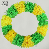 Steel wire wreath ring Sports games props Wreath June 1 Childrens Day performance Hard wreath Parent-child exercise Wreath charm