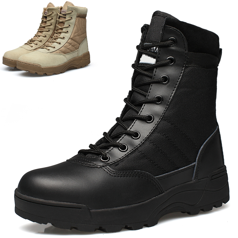 Tactical boots, flying boots, desert boots, men's boots, wear-resistant mountaineering boots for mountain soldiers