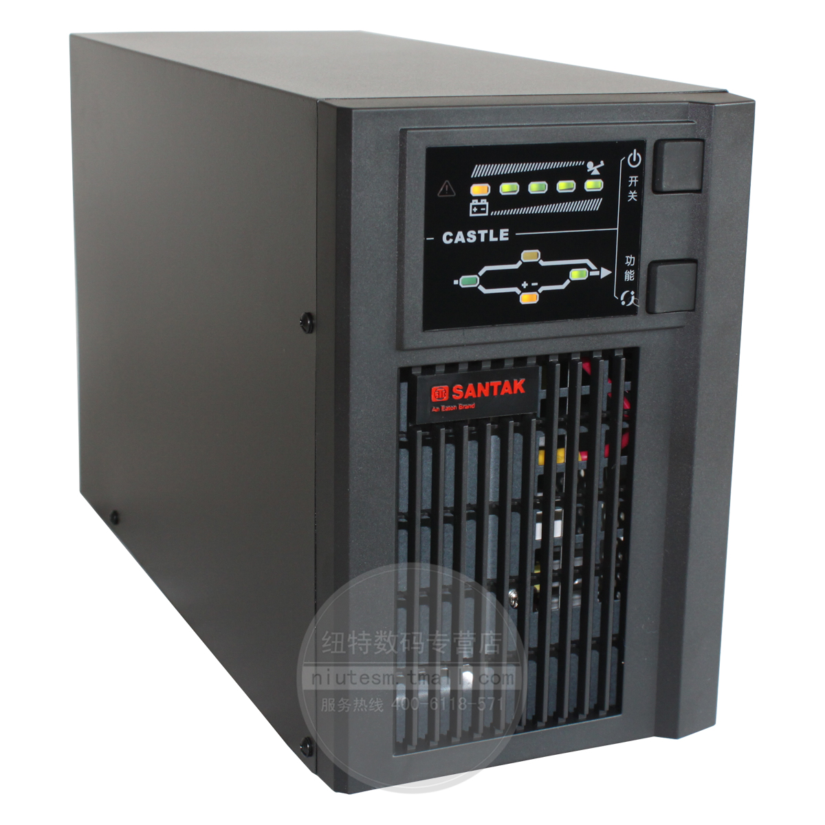 Shante UPS Uninterruptible Power Supply Online C1KS Extended 4 Hours 1KVA 800W Computer Server Shutdown