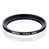 High quality metal filter adapter ring small turn large forward ring 43 5mm-49mm adapter ring