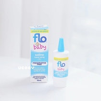(2 pack) Flo Baby Baby physiological Sea Salt Wash nasal liquid FloBaby flo nasal spray