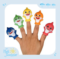 Shark Baby One Finger Toy Doll Doll Child Appeasement Baby Jo finger Finger Puppet Hand Puppet Soft Glue