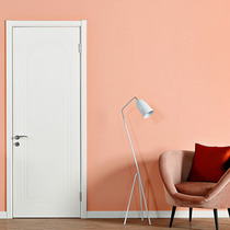 TATA wooden door Simple interior door Kitchen door Solid wood composite paint-free bedroom door custom wooden door with mute