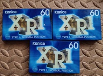 Special price Konica XRI 60 minutes blank recording tape cassette (single disk price slightly broken skin)