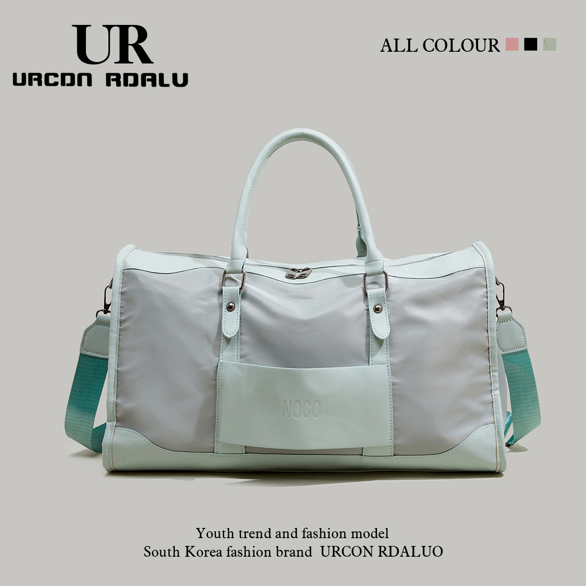 UR Large Capacity Luggage Bag 2023 New Unisex Sports and Fitness Bag Short Distance Travel Bag Lightweight Handbag