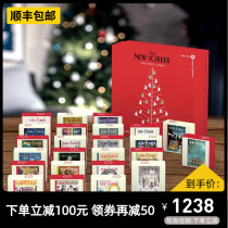 EXCLUSIVE] New Yorker New Yorker Christmas gift box mini puzzle boutique gifts 24 boxes 100 pieces
