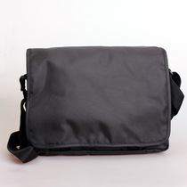 Zhengji China equipment authentic pure black satchel waterproof army generous and durable regular factory produced shoulder shoulder bag