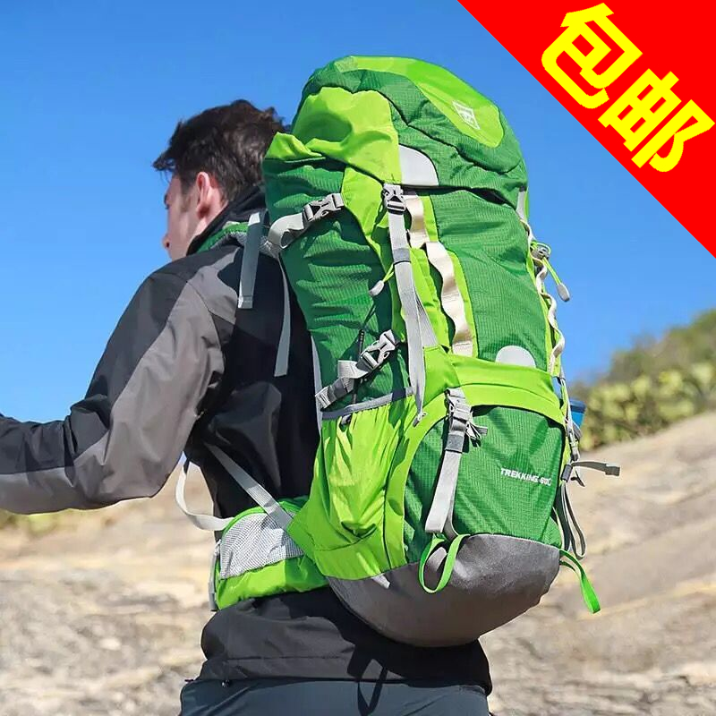 Pathfinder Mountaineering Bag Outdoor Equipment Bag for Men and Women General 60-liter Hiking Tour Shoulder Backpack ZEBE90890