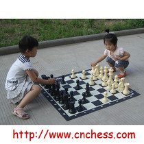 Outdoor giant chess king high 20CM garden grass and other places to use chess