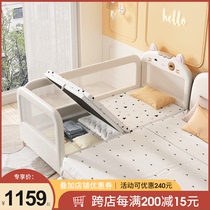 Cat childrens bed boy single bed girl princess bedside bed widen small bed with storage baby splicing big bed