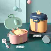 Y baby milk powder box portable out sealed moisture-proof sub-box storage tank supplementary food rice flour boxed milk powder sub